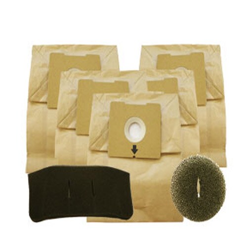 Bissell Zing Model 4122 Canister Vacuum Bag Kit with Inlet & Final