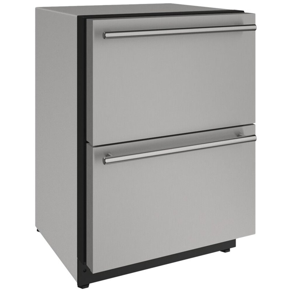 ULine 24" 4.9 Cu. Ft. Compact Refrigerator Stainless Steel