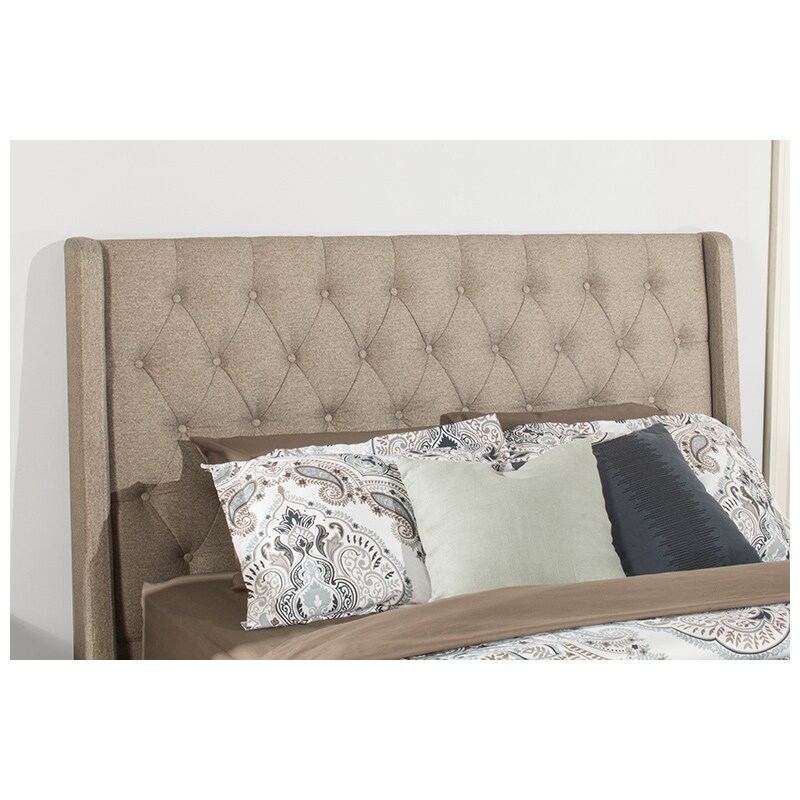 Churchill King/Cal King Headboard Natural Herringbone