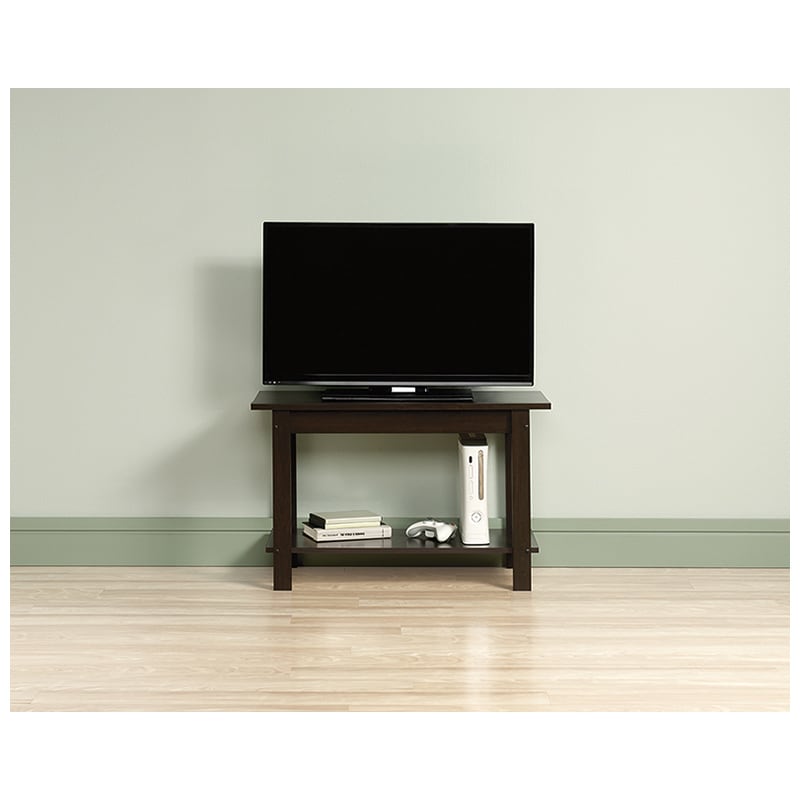 Sauder Beginnings Accent Tv Stand Cinnamon Cherry Pcrichard