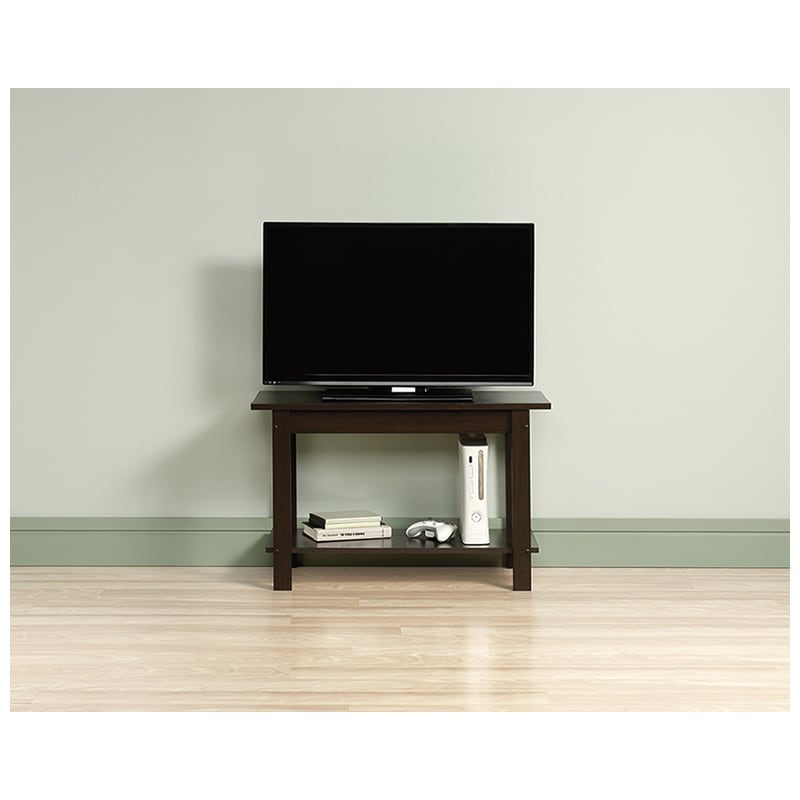 Sauder Beginnings Accent Tv Stand Cinnamon Cherry Pcrichard