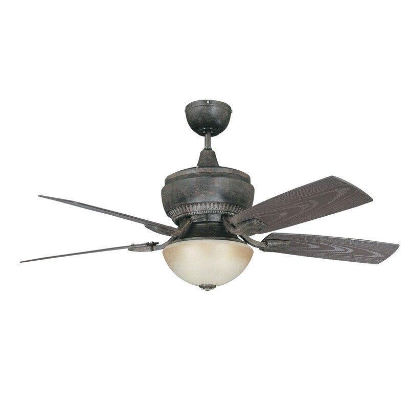 Concord Boardwalk 52 Indoor Outdoor Ceiling Fan With Light Bronze