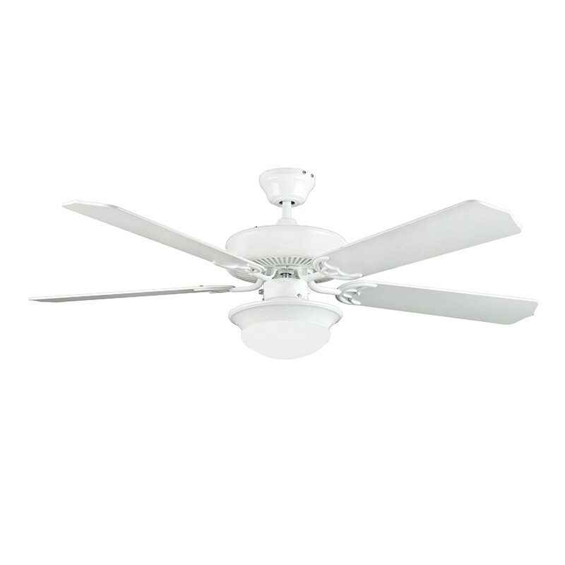 Concord 52 Heritage Fusion Ceiling Fan With Led Light Kit White