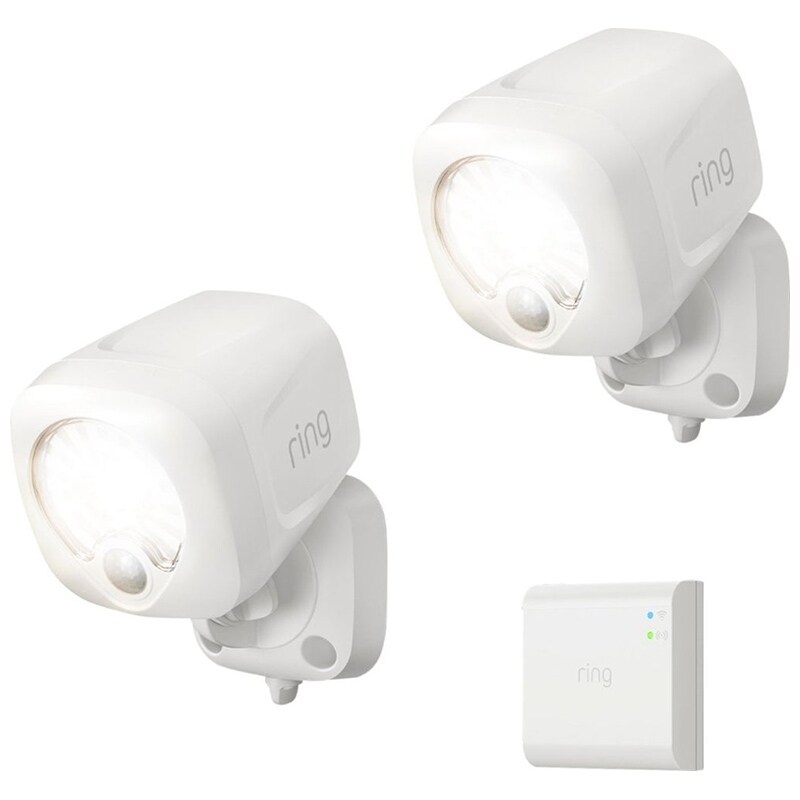 Ring Smart Lighting with Alexa Compatibility Spotlight (2Pack) White