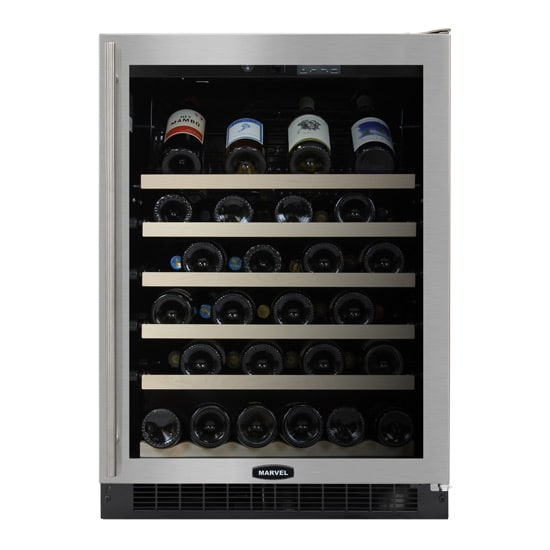 Marvel 45 Bottle Under Counter Wine Cooler 61WCMBSGR