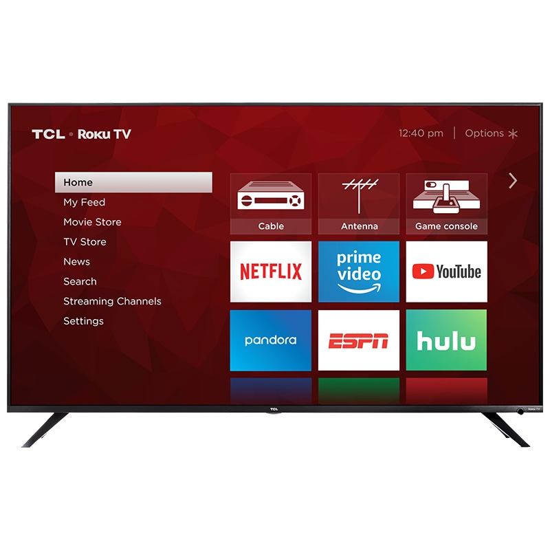 TCL R617 Series 75" 4K (2160p) UHD Smart LED TV with HDR (2018 Model)