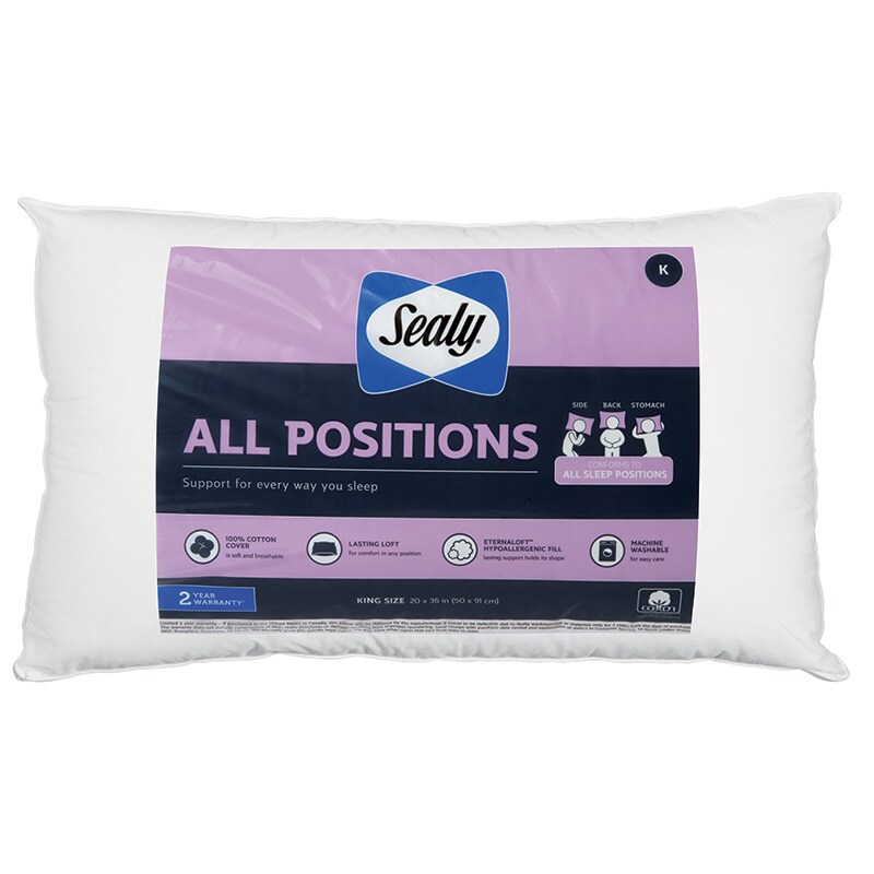 Sealy All Positions Pillow King 84414ATC