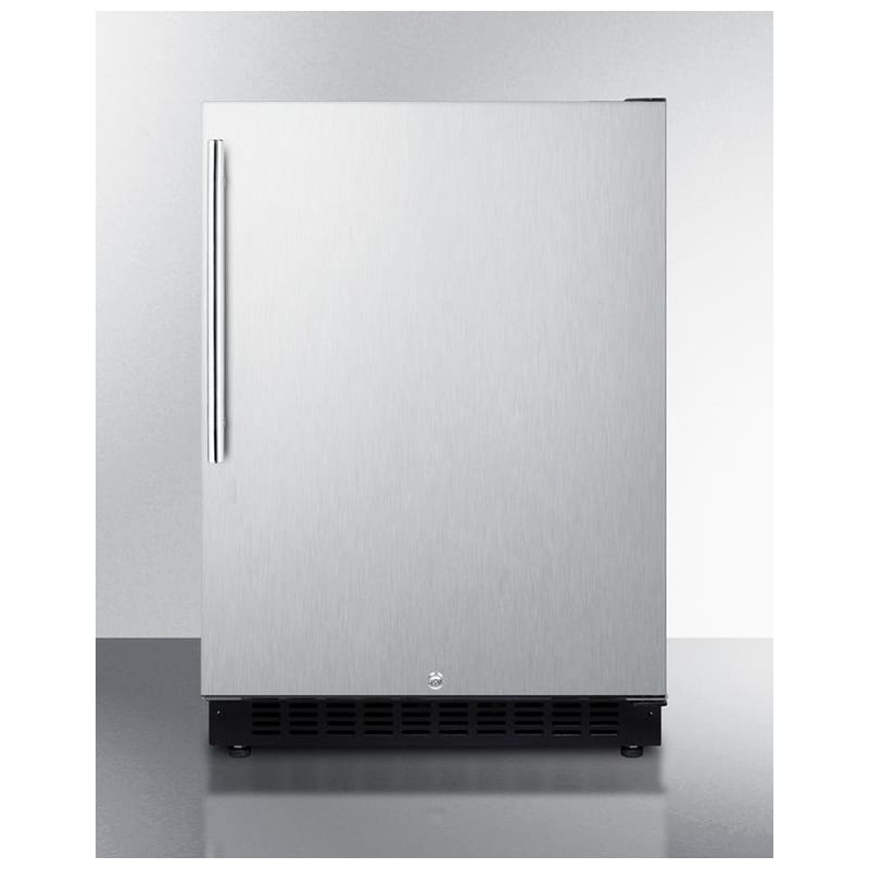 Summit 24" 4.8 Cu. Ft. ADA Undercounter Refrigerator Stainless Steel