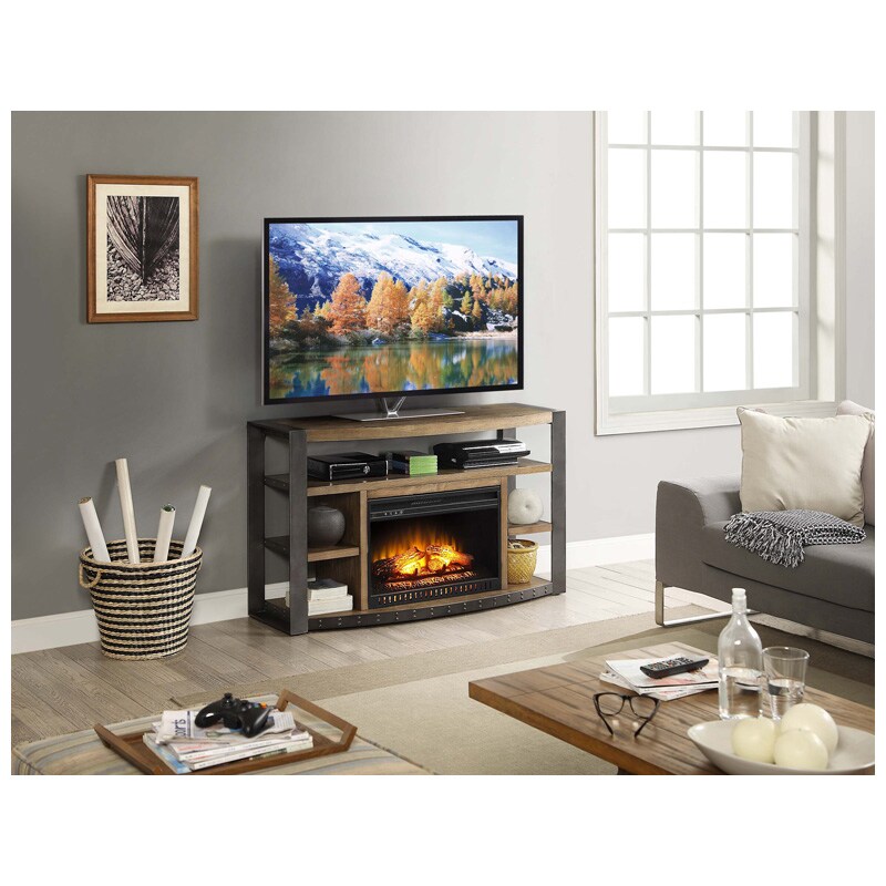 Pc richards tv stands walker edison 52 wood tv media stand storage
