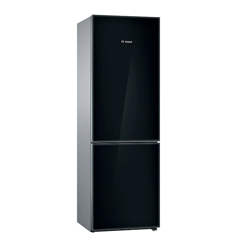 Bosch 10.0 Cu. Ft. Bottom Freezer Refrigerator Black Glass