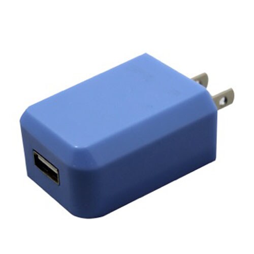 Wireless Gear USB 1 Amp AC Charger Blue BL1448