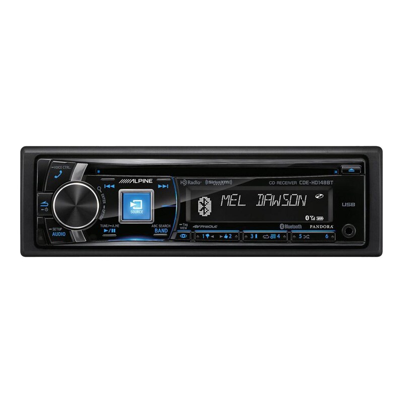 Alpine InDash AM/FM CD Player Car Stereo CDEHD148BT