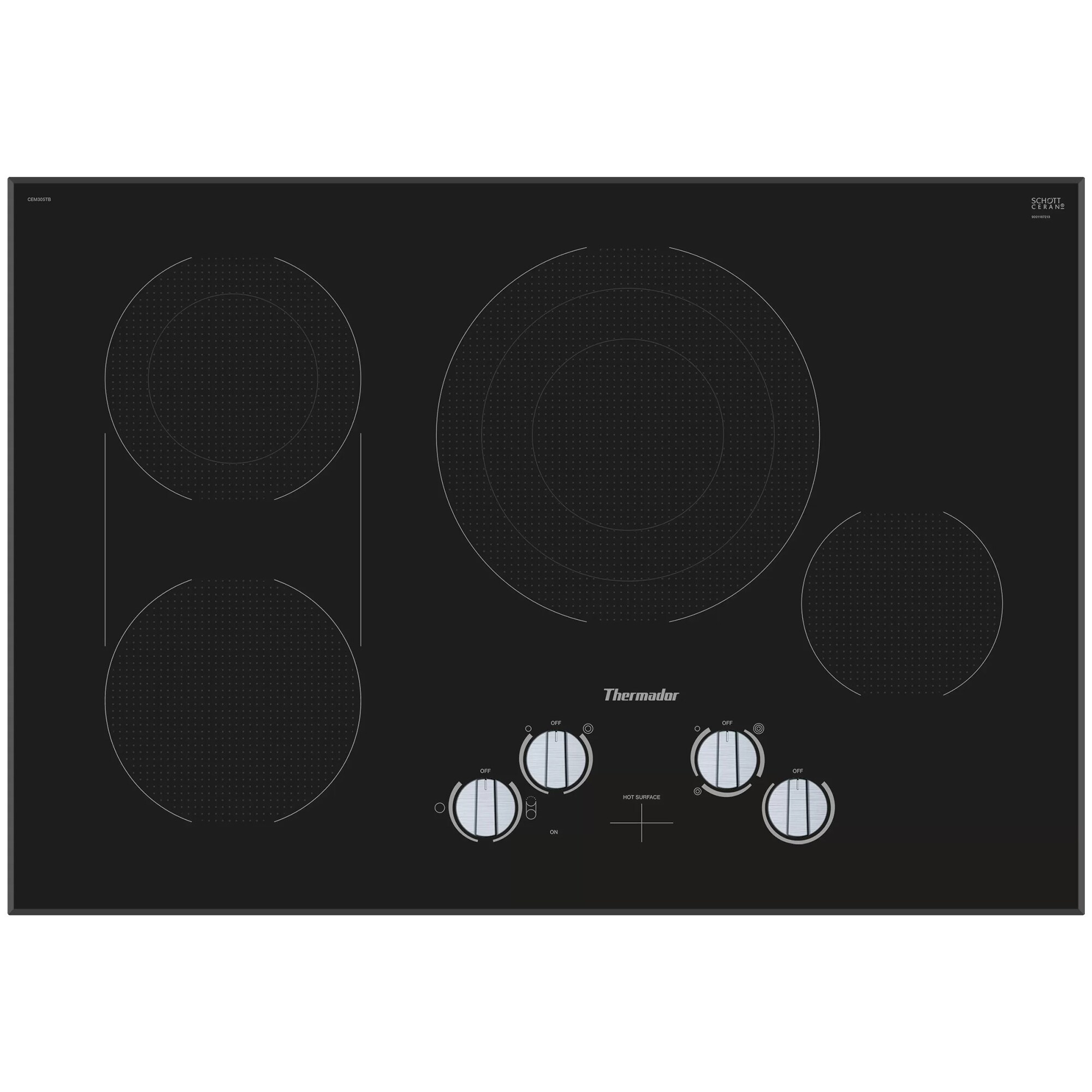 Thermador Masterpiece Series 30" Electric Cooktop with 4 Burners