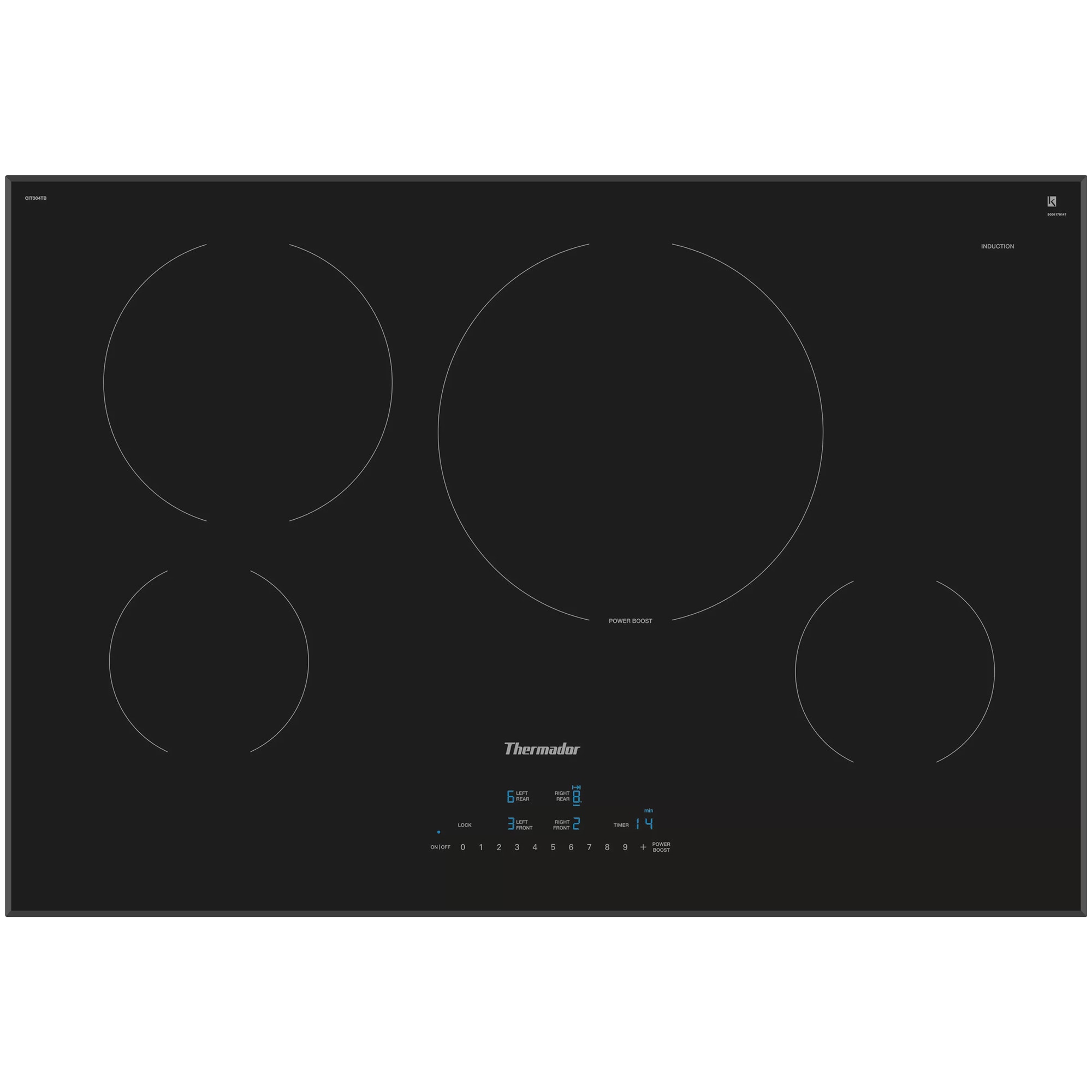 Thermador Masterpiece Series 30 Induction Cooktop With 4 Burners