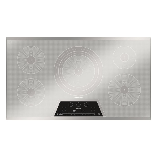 Thermador 36" Electric Cooktop Silver Metallic CIT365KM