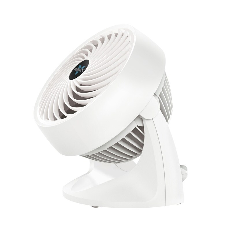 Vornado 7 Compact Air Circulator Table Fan Polar White