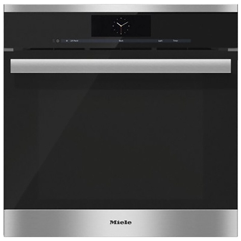 Miele PureLine Series 24" Steam Convection Single Wall Oven Stainless