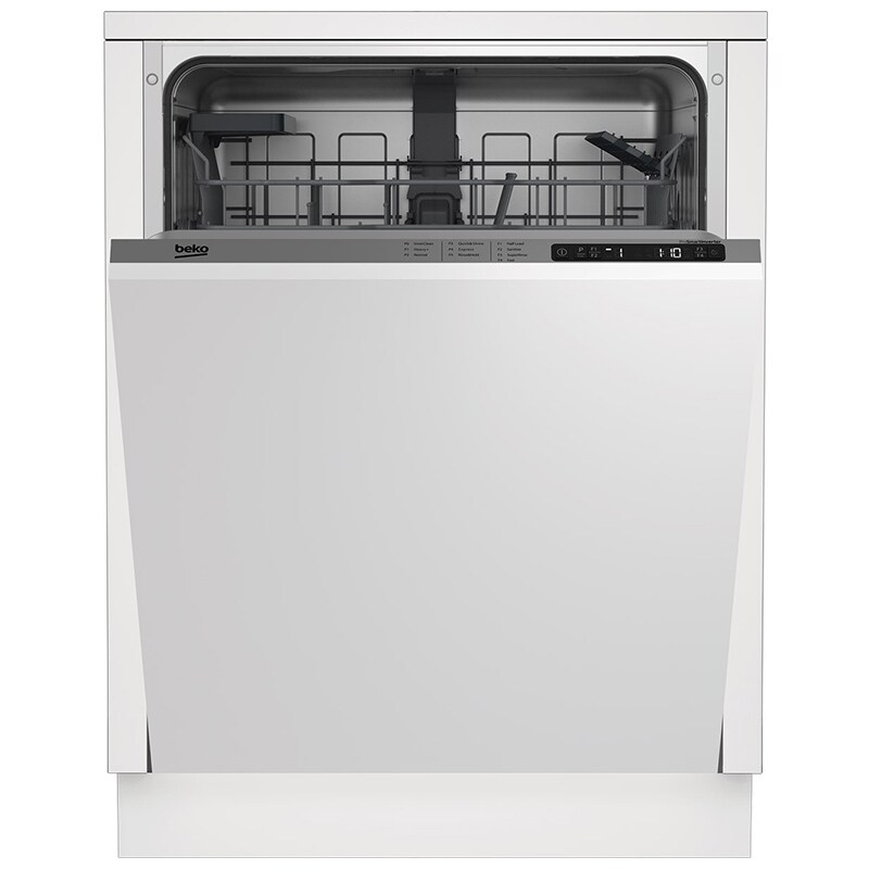 Beko 24" Dishwasher with 48 dBA Quiet Level, 5 Wash Cycles & Touchpad