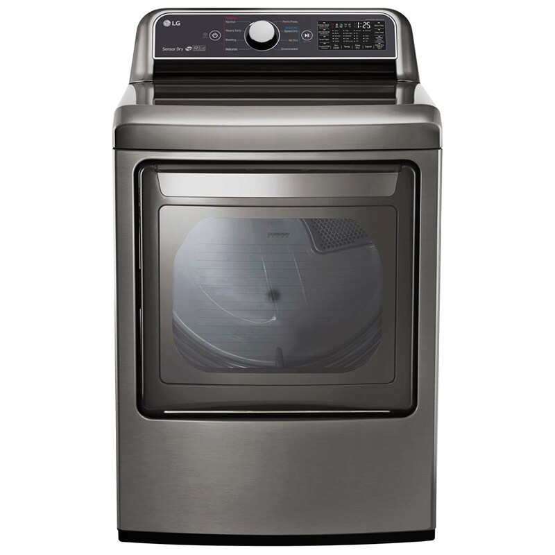 LG 27" 7.3 Cu. Ft. Electric Dryer with WiFi Connectivity Graphite