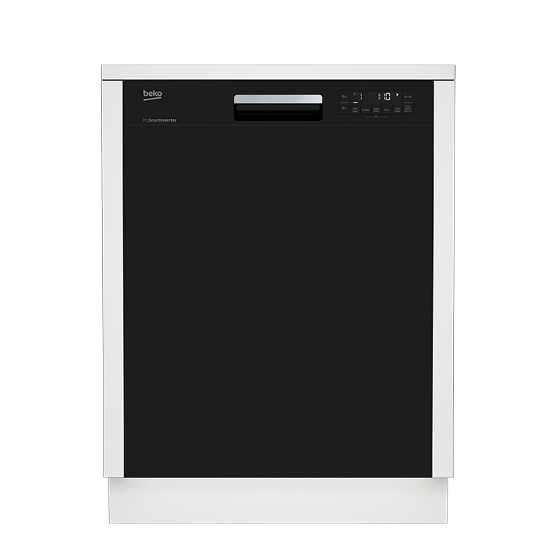 Beko 24" Dishwasher with 48 dBA Quiet Level, 5 Wash Cycles & Front