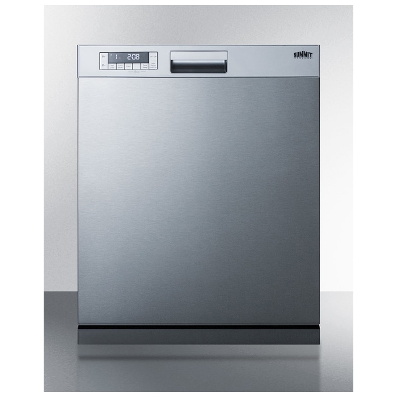 Summit 24" ADA Dishwasher with 49 dBA Quiet Level, 5 Wash Cycles