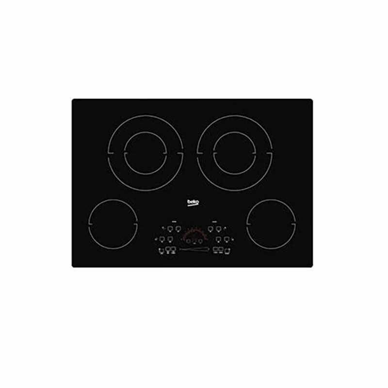 Beko 30" 4Burner Electric Cooktop Black ECTM30102