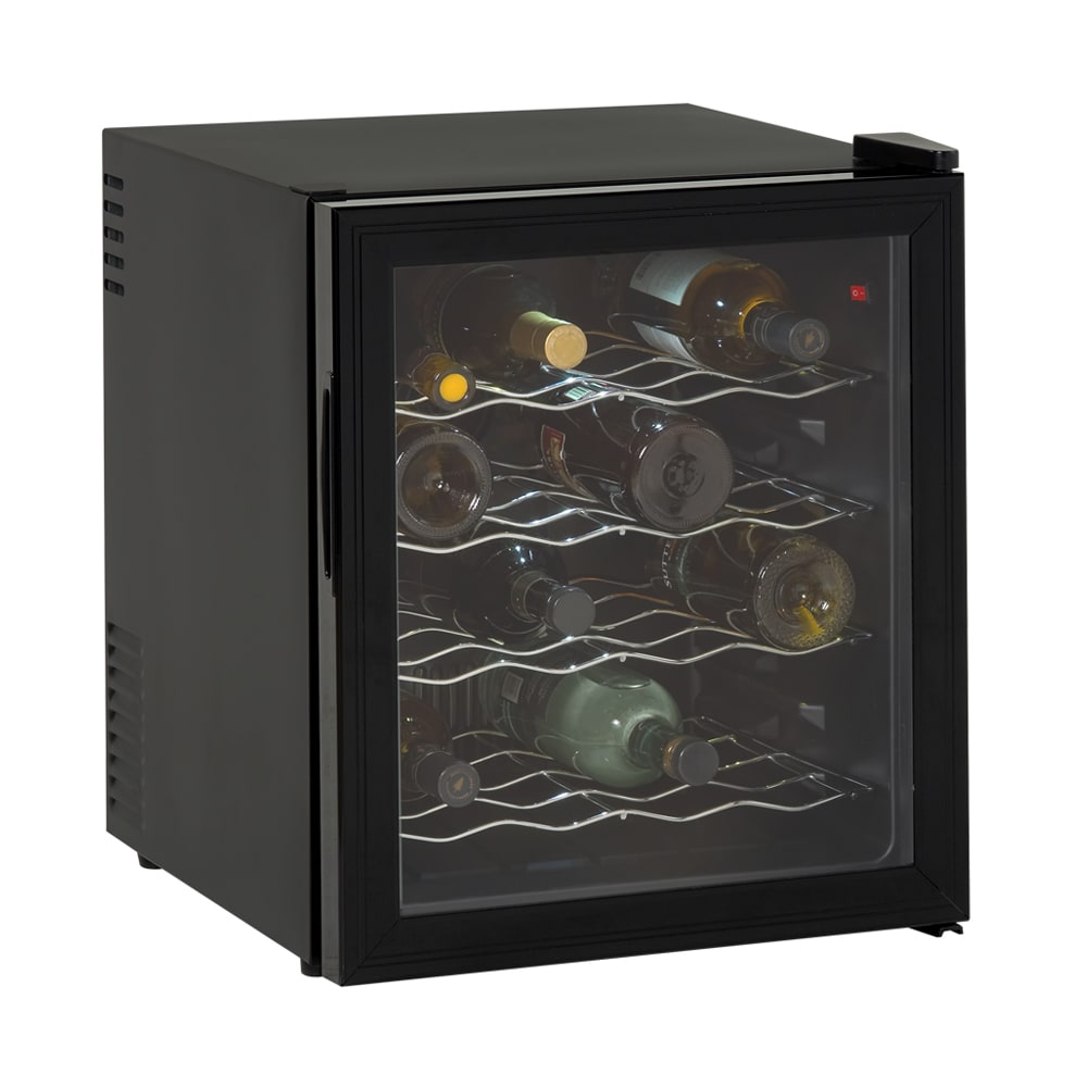 Avanti 16 Bottle Free Standing Wine Cooler Black