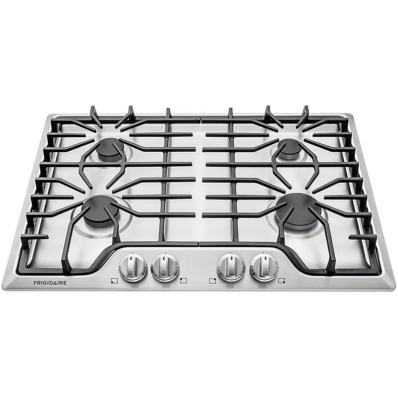 Frigidaire 30" Gas Cooktop with 4 Sealed Burners Stainless Steel