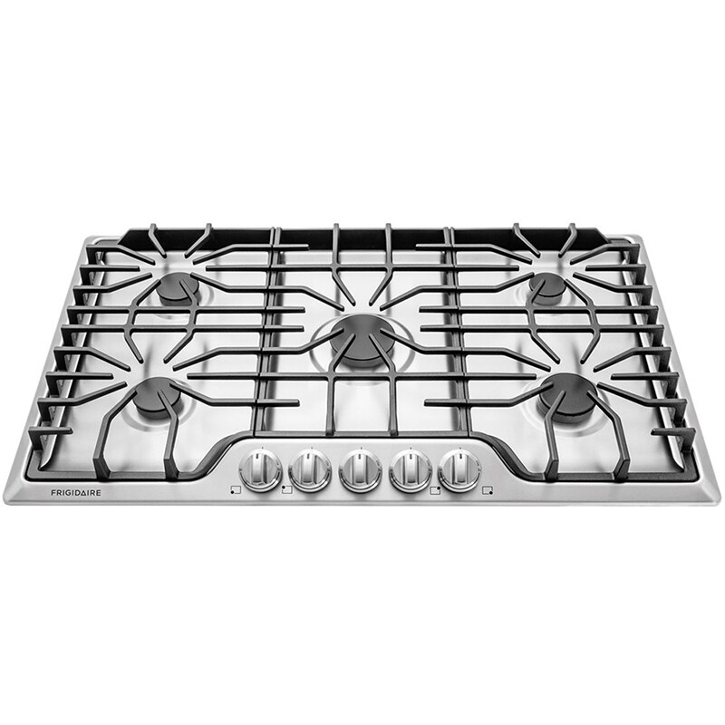 Frigidaire 36 Gas Cooktop With 5 Burners Stainless Steel