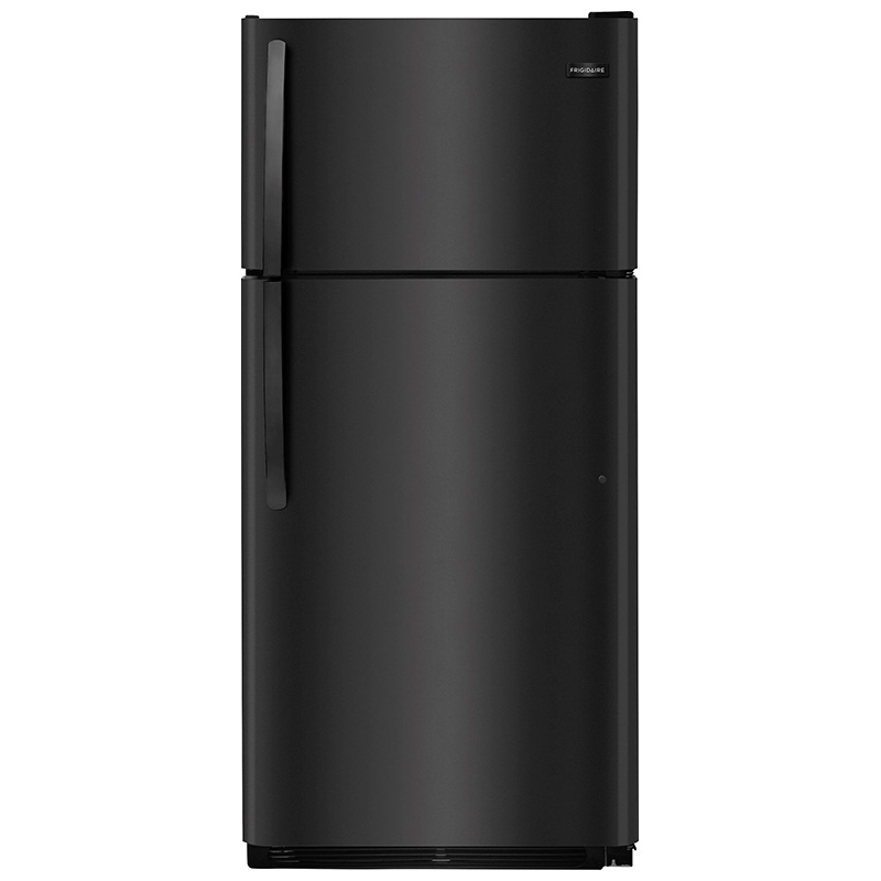 Frigidaire 30 18 0 Cu Ft Top Freezer Refrigerator Optional Ice Dispenser Sold Separately Black Pcrichard Com Fftr1814tb