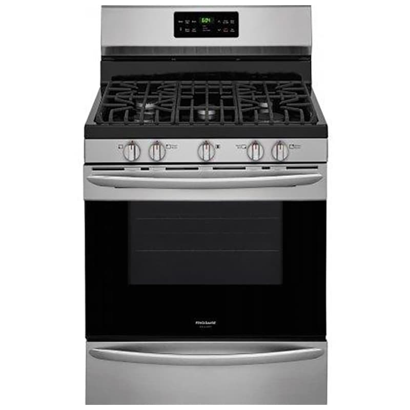 Frigidaire Gallery 30 5 Burner Free Standing Gas Range With