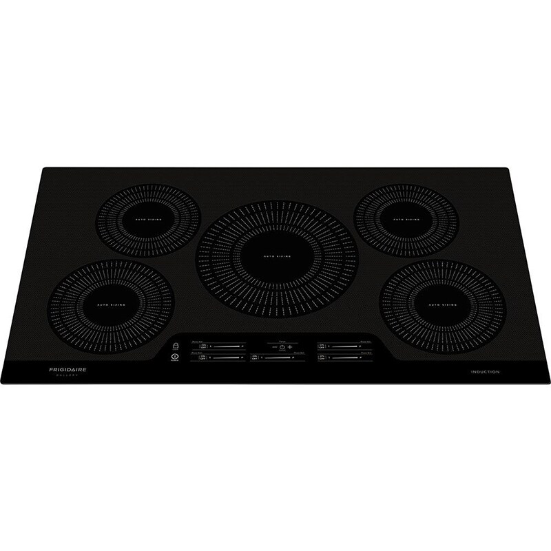 Frigidaire Gallery 36" Induction Cooktop with 5 Burners Black