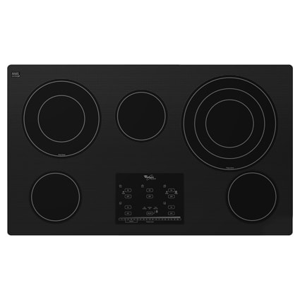 Whirlpool Gold 36 Smoothtop Electric Cooktop With 5 Burners