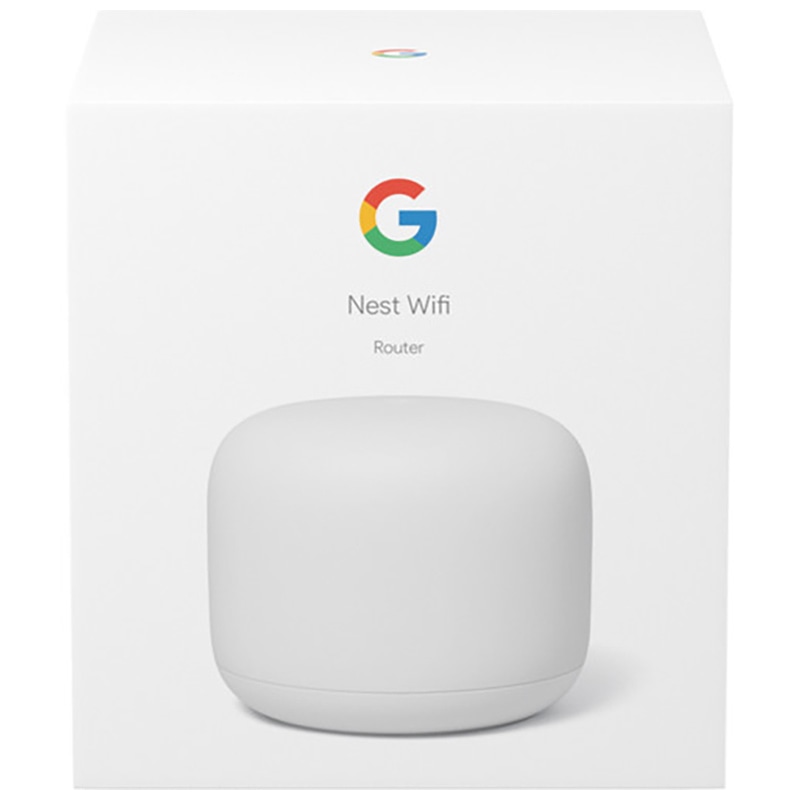 Google Nest WiFi AC2200 Mesh Router 1(Pack) Snow