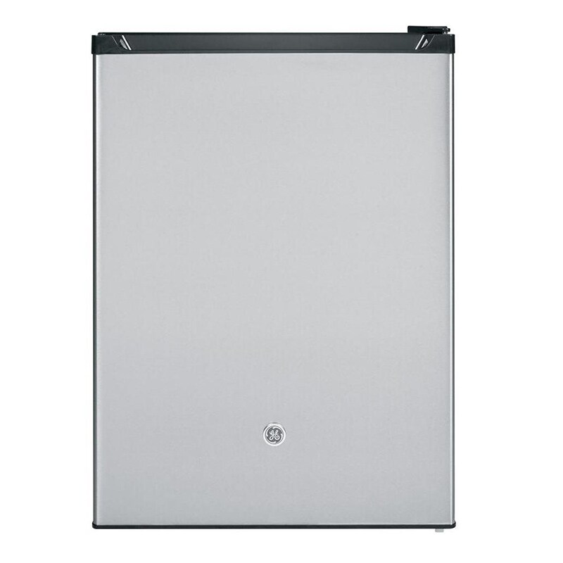 GE 24" 5.6 Cu. Ft. Compact Refrigerator Clean Steel