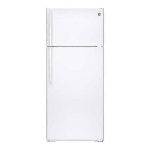 GE 17.5 Cu. Ft. Top Freezer Refrigerator White