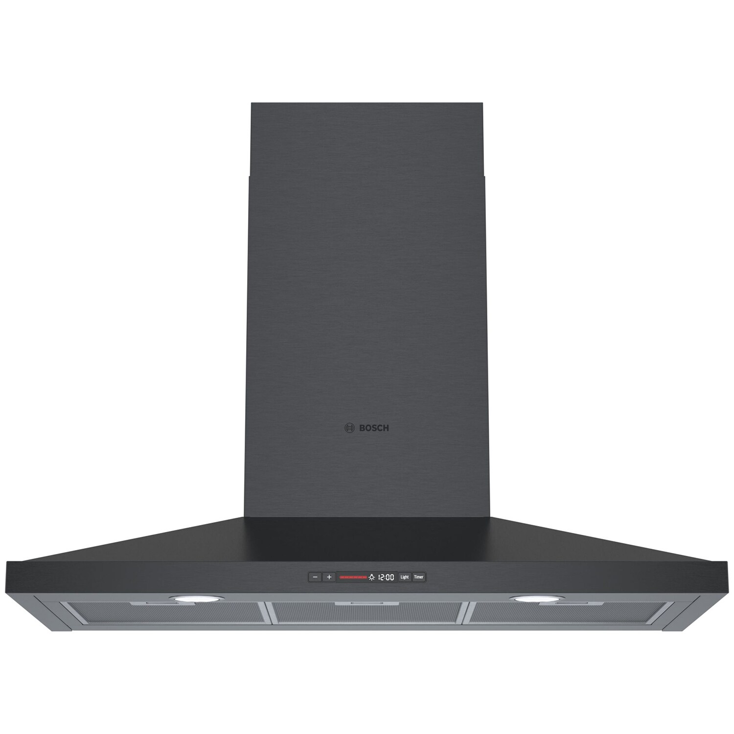 Bosch 800 Series 36" Convertible Range Hood Black Stainless Steel