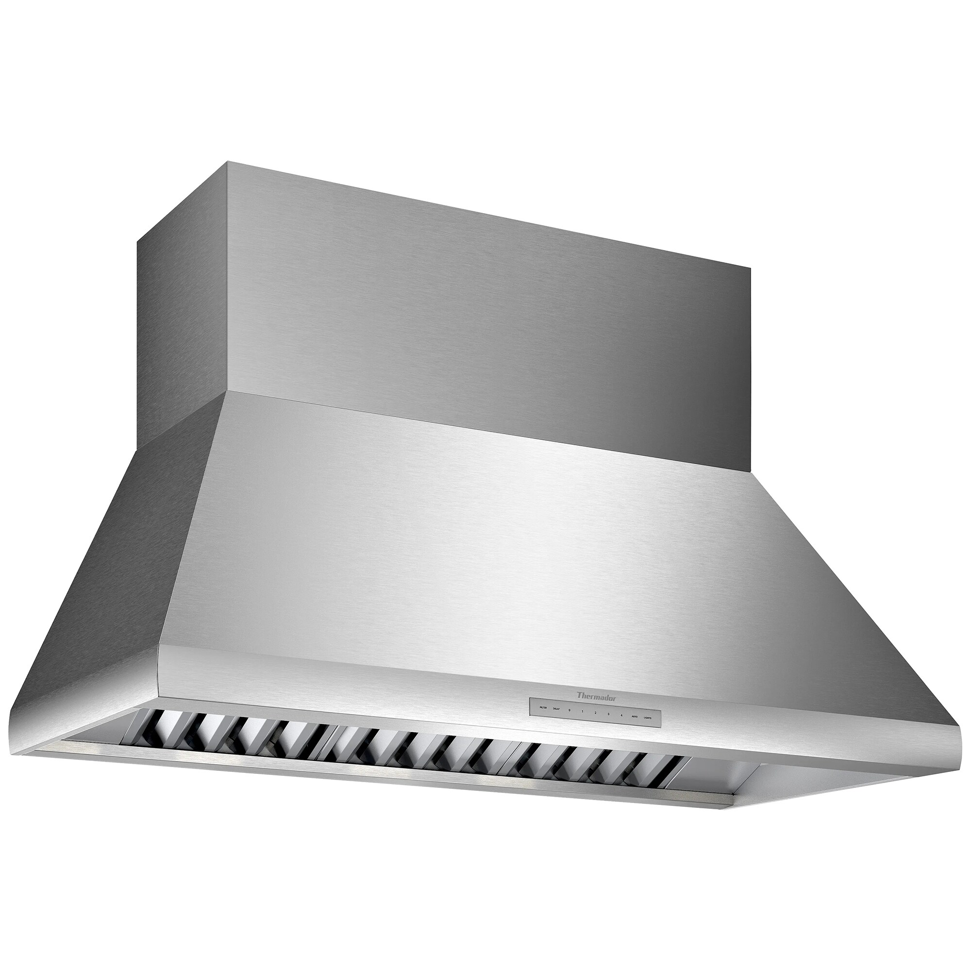 Thermador 48" Professional Chimney Wall Range Hood Stainless Steel