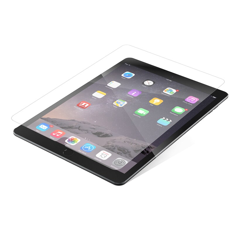 Zagg Invisible Shield GLASS Screen Protector for 2017 iPad, Air/Air 2