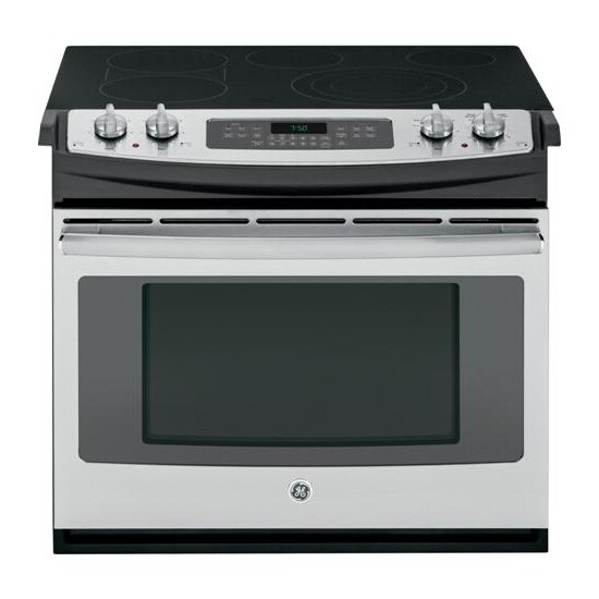GE 32" DropIn Electric Range Stainless Steel JD750SFSS