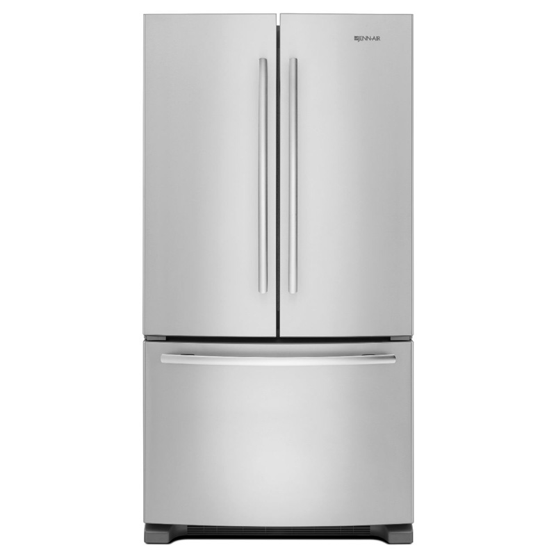 Jennair 36 20 0 Cu Ft French Door Refrigerator Stainless Steel Pcrichard Com Jfc2089bem
