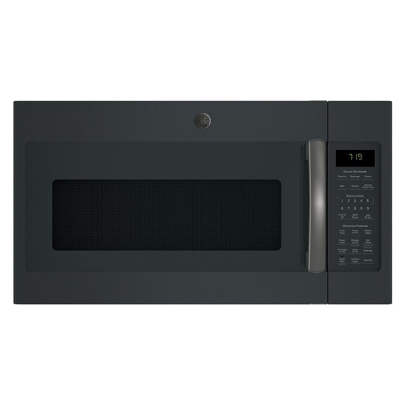 GE 29" 1.9 Cu. Ft. OvertheRange Microwave with 10 Power Levels, 400 CFM & Sensor Cooking