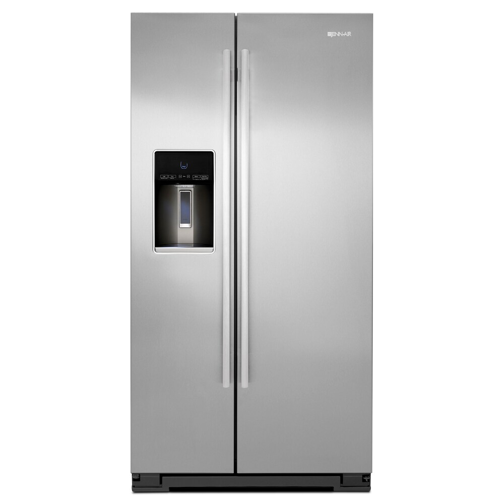 JennAir 22.645 Cu. Ft. SidebySide Refrigerator Stainless Steel JSC24C8EAM