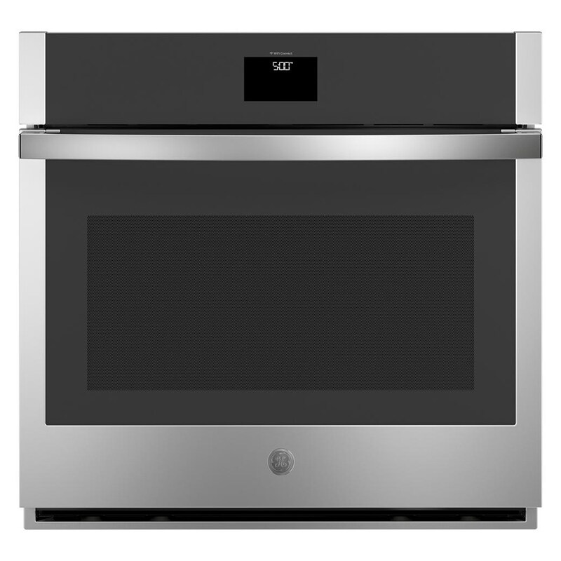GE 30" 5.0 Cu.Ft. Electric Smart Wall Oven with True European