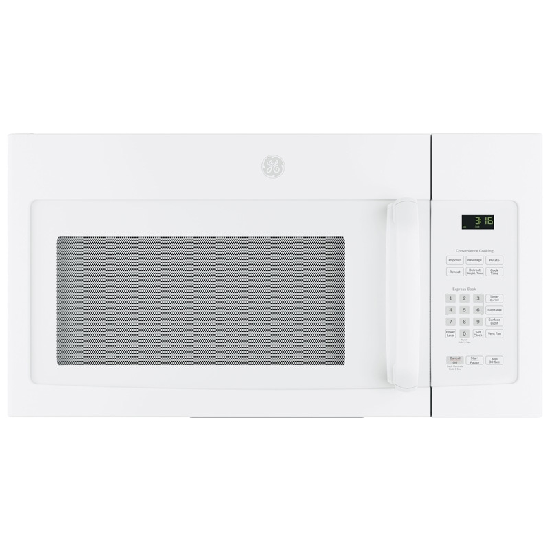 GE 1.6 Cu. Ft. Countertop Microwave - White | PCRichard.com | JVM3162DJWW