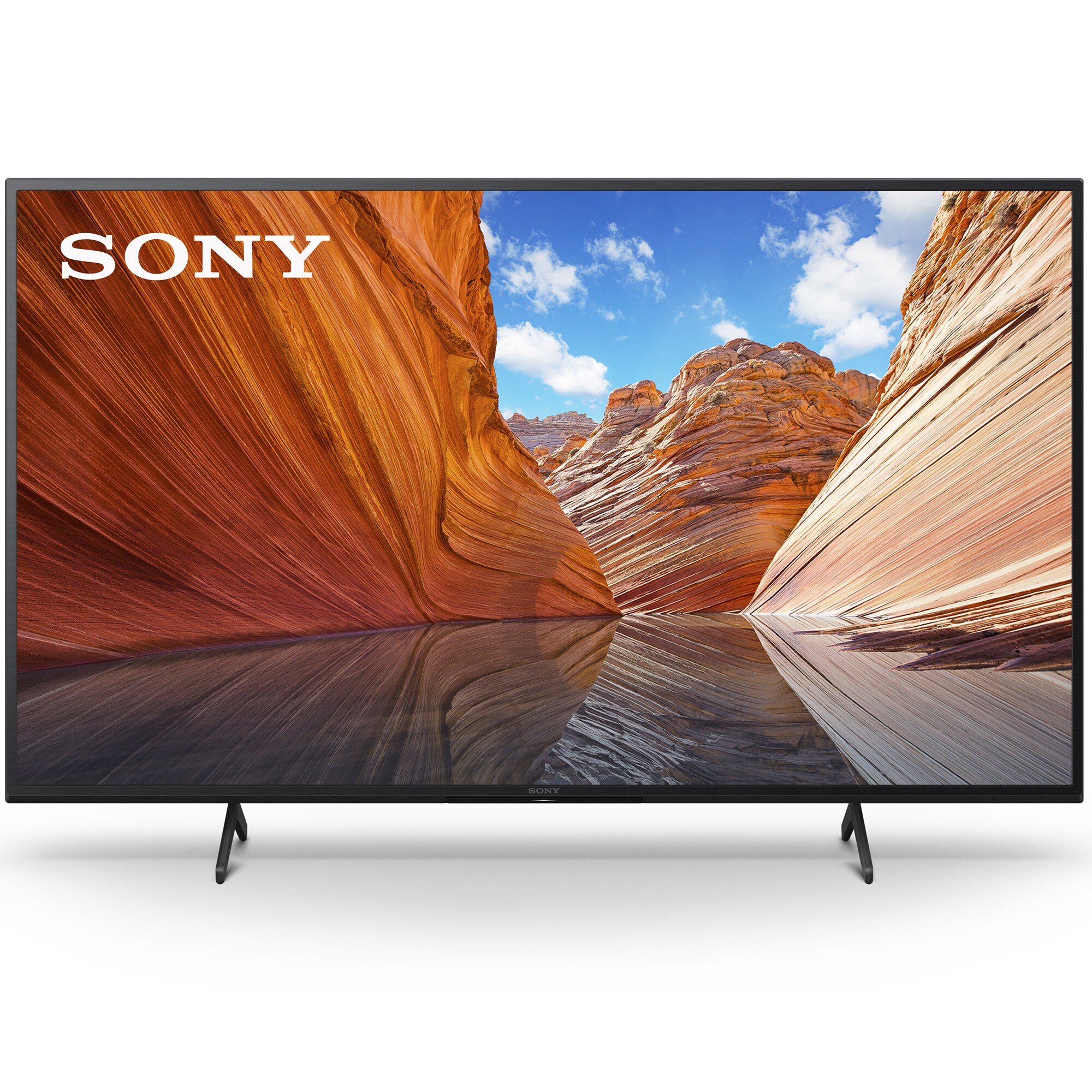 sony x80j series 43 4k 2160p uhd google smart led tv with hdr 2021 model pcrichard com kd43x80j