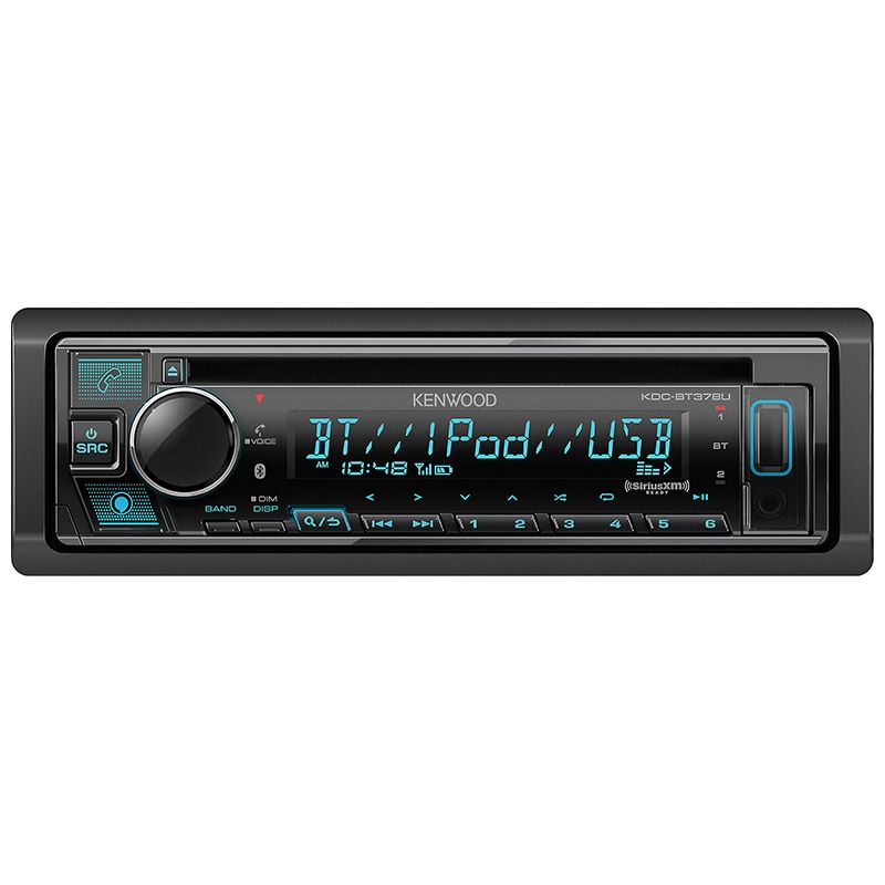Kenwood InDash Detachable Face AM/FM/CD/MP3 Car Stereo