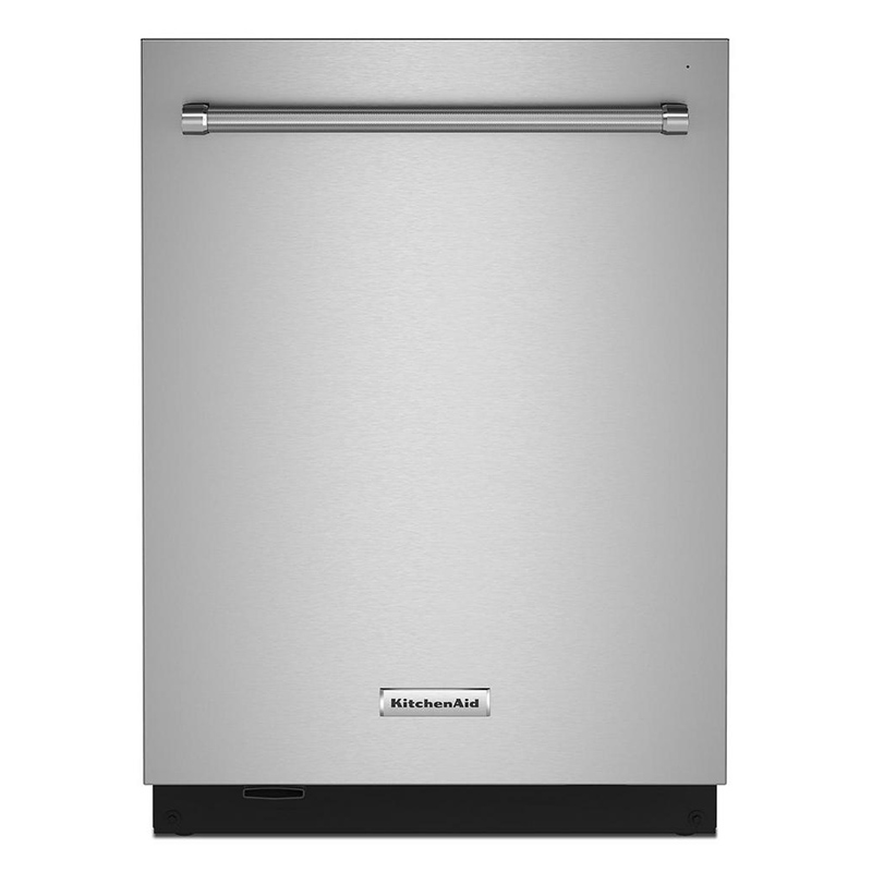 kitchenaid dishwasher leaving white residue