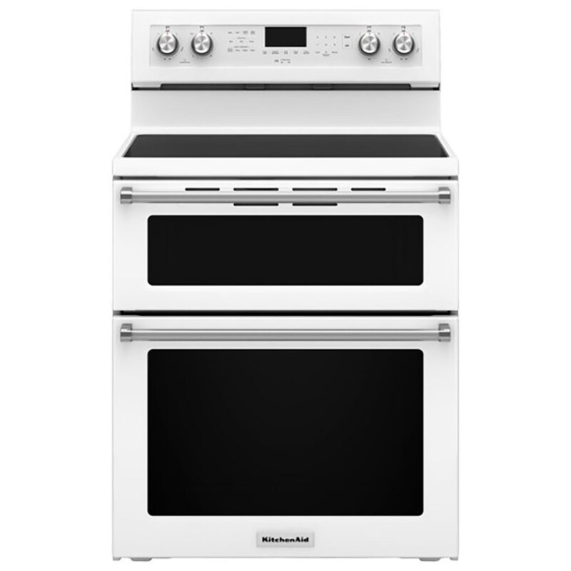 KitchenAid 30" Freestanding Electric Range with 5 Smoothtop Burners & 6