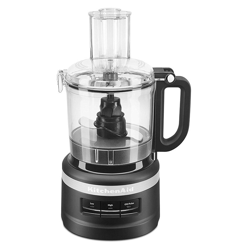 KitchenAid 7 Cup Easy Store Food Processor Black